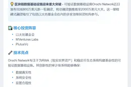 Orochi Network融资800万美元