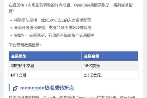 OpenSea转型加密交易聚合器