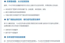 日本拟允银行投资加密货币