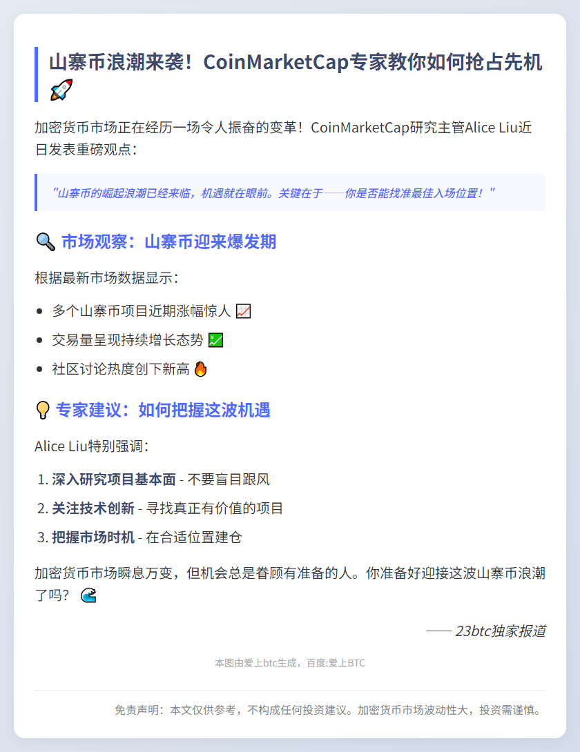 山寨币兴起，找准位置