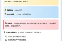 BTC跌破11万美元