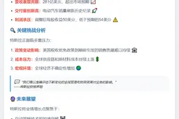 特斯拉Q3营收超预期利润承压