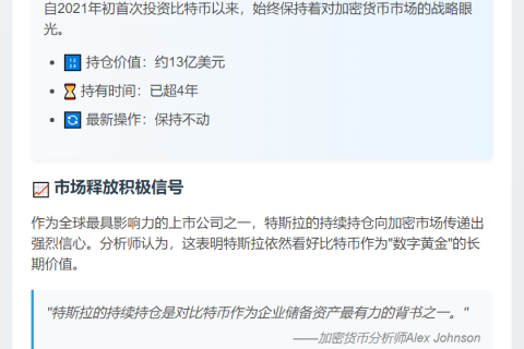 特斯拉2025年Q3未售比特币