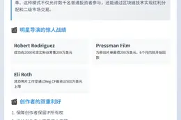 好莱坞电影借代币融资数百万