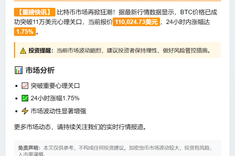 BTC破11万