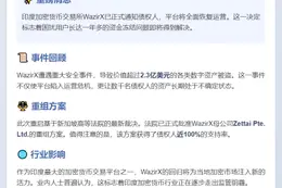 WazirX 10月24日重启