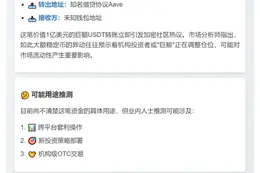 大额USDT从Aave转出