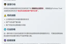 内华达州勒令Fortress Trust停业