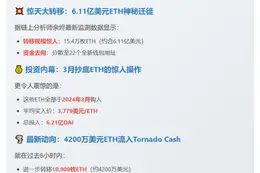 Richard Heart再转1.09万ETH至Tornado Cash