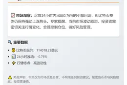 比特币突破11.4万美元