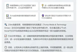 特朗普媒体进军预测市场