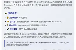 OceanPal获NEAR基金1.2亿美元投资