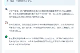美元指数微跌0.12%
