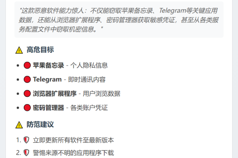 朝鲜黑客软件SilentSiphon窃取苹果Telegram数据
