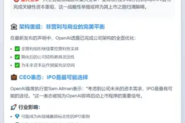 OpenAI完成重组或将上市