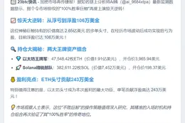 "巨鲸"2.65亿多单浮盈106万