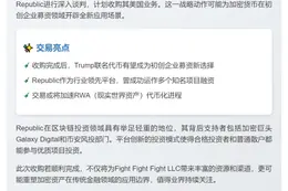 Fight Fight Fight拟购Republic美国业务 推代币募资