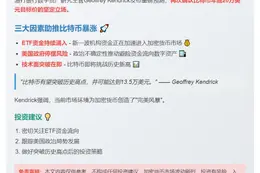 渣打：比特币年底目标价20万美元