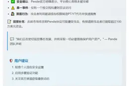 Pendle澄清：仅一钱包被盗，平台安全