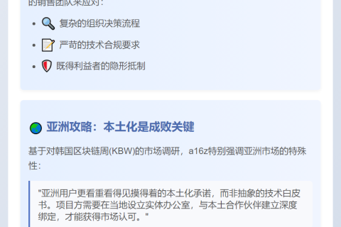 a16z：加密企业应重视企业级销售