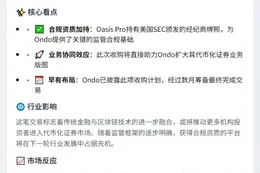 Ondo Finance收购Oasis Pro