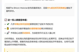 99%比特币地址盈利