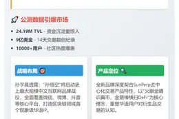 孙宇晨推出"孙悟空" 14天交易额9亿
