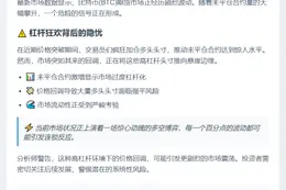 市场回调考验比特币杠杆头寸