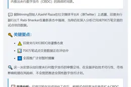 印度暂不全国推行CBDC