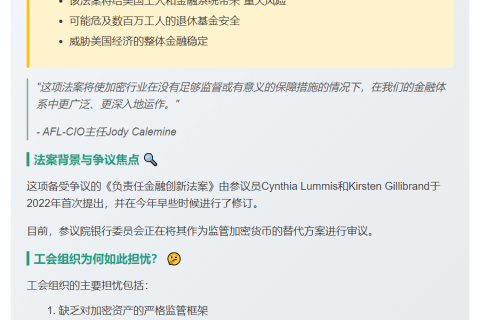 美工会批参议院加密法案保障不足