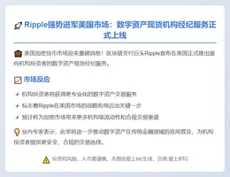 Ripple推出美国数字资产经纪服务