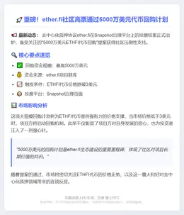 ether.fi批准5000万美元ETHFI回购