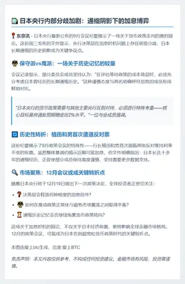 日央行纪要：通缩史阻碍加息