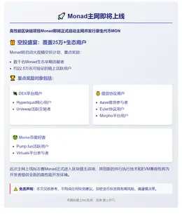 Monad主网11月24日上线