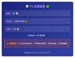 2025-11-09 06:18:23 FIL交易信号