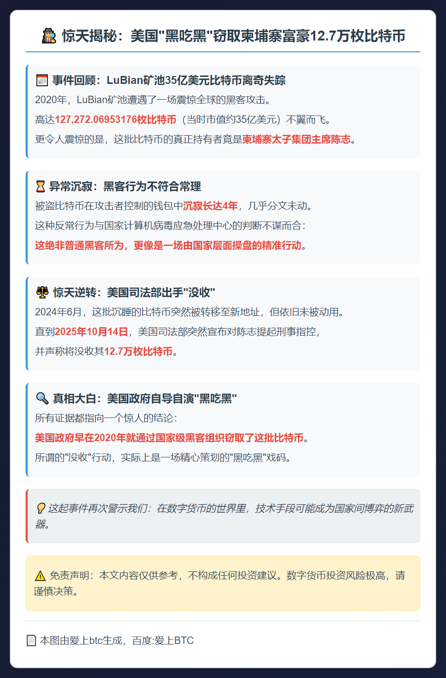 国家黑客窃取LuBian矿池比特币