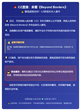 CZ澄清：未著《Beyond Borders》