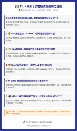 23btc晚报 | 11月11日晚间要闻一览