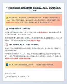美私营部门周均裁员逾万