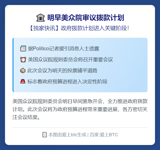 明早美众院审议拨款计划