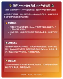 律师Deaton宣布竞选2026年参议院