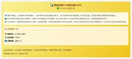 黄金突破4150美元涨0.64%