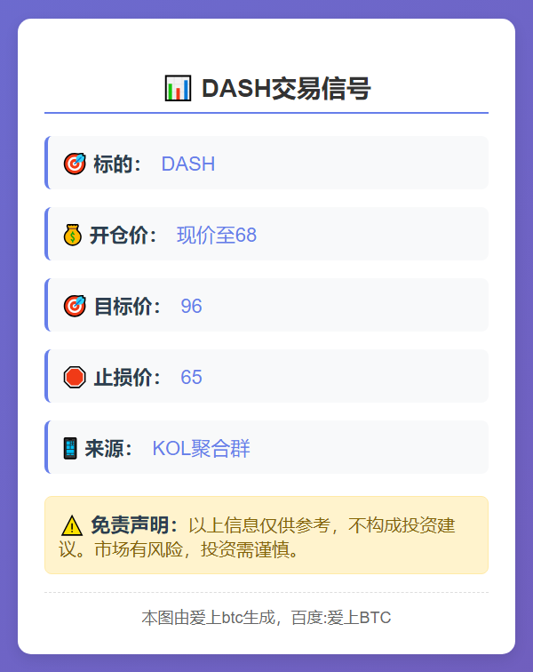 2025-11-15 02:34:22 DASH交易信号