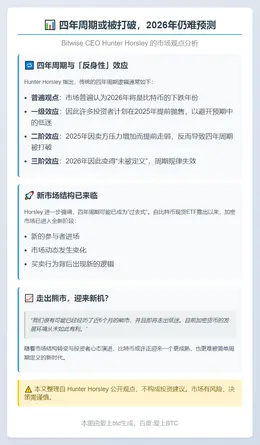 四年周期或被打破，2026年仍难预测
