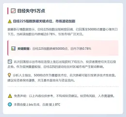 日经失守5万点