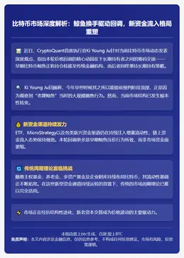 加密跌势背后：老鲸换手，新钱仍在涌入