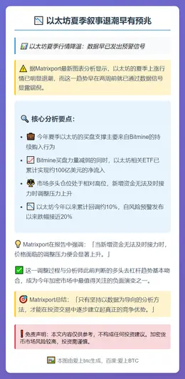 以太坊夏季叙事退潮早有预兆