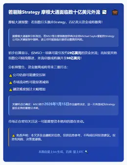 若剔除Strategy 摩根大通面临数十亿美元外流