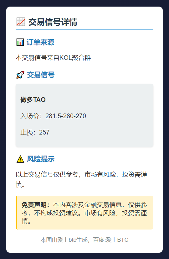 2025-11-24 18:41:11 做多TAO