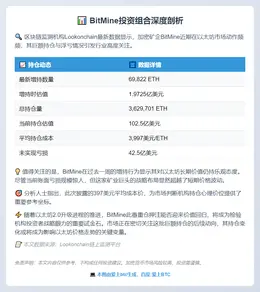 BitMine以太坊浮亏425亿